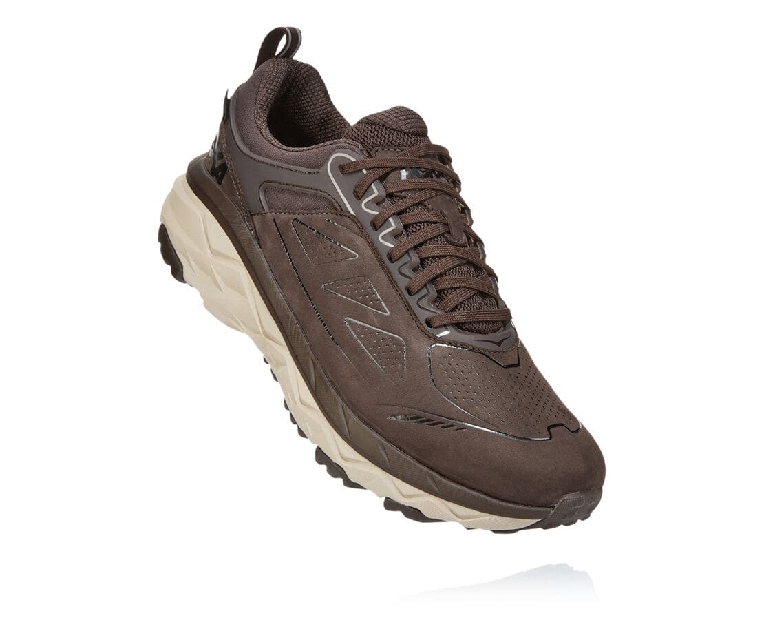 Hoka One One Challenger Low Gore-Tex Férfi Túrabakancs Kávé [CSOUV-5062]